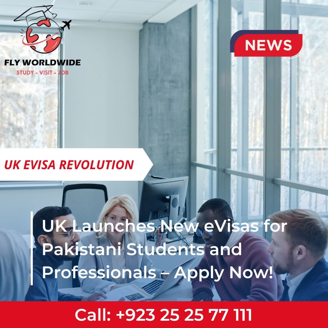 UK Digital eVisa for Pakistani Students and Workers 2025 Fly world Wide